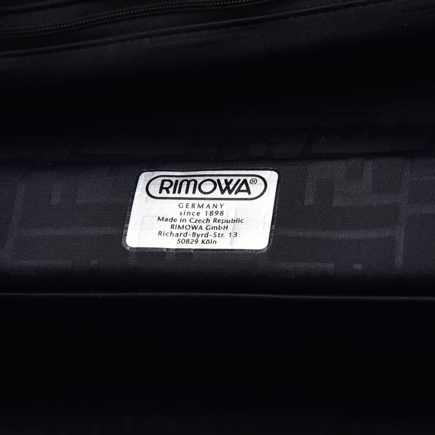 X RIMOWA Aluminum FF Print Roll Away Carry On Luggage Silver