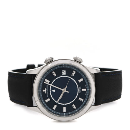 Jaeger-LeCoultre Stainless Steel 40mm Master Memovox Limited Edition Automatic Watch Blue Q141848J 2 of 5