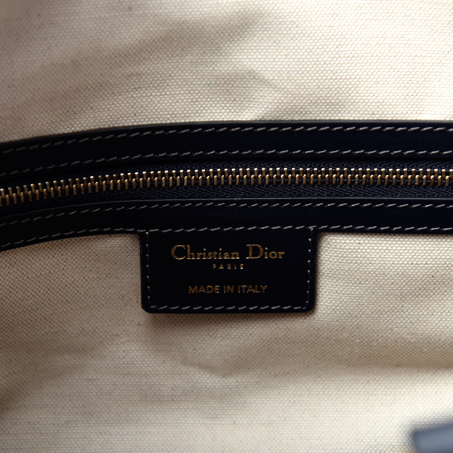 Christian Dior Oblique Duffle Navy Blue 5 of 7