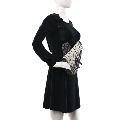 Christian Dior X Raymon Pettibon Oblique Mens Saddle Bag Blue White 2 of 8