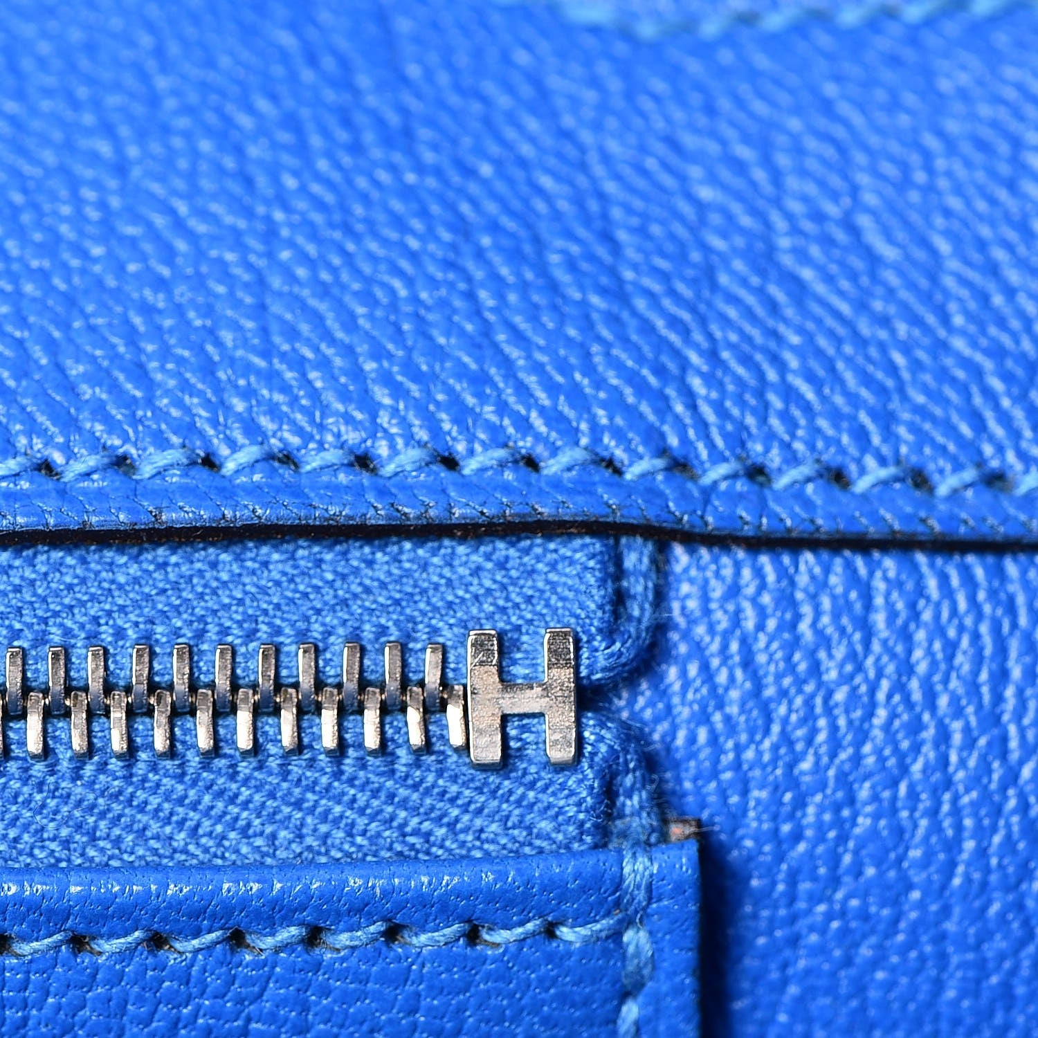 Hermes Taurillon Clemence Birkin 35 Bleu Hydra 13 of 33