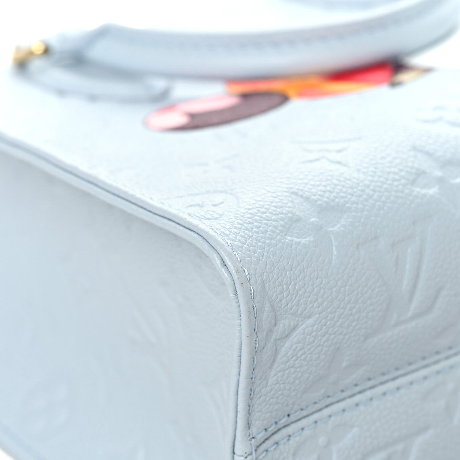Louis Vuitton LV X TM Empreinte Monogram Superflat Onthego PM Washed Blue 10 of 13