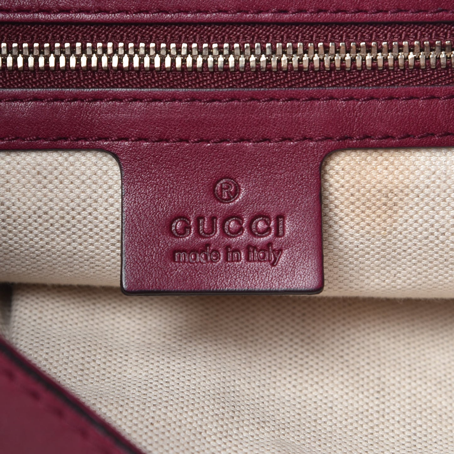 Calfskin Medium Jackie Shoulder Bag Burgundy