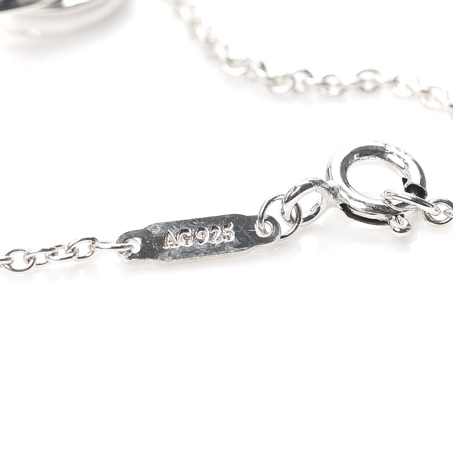 Sterling Silver 1837 Interlocking Bracelet