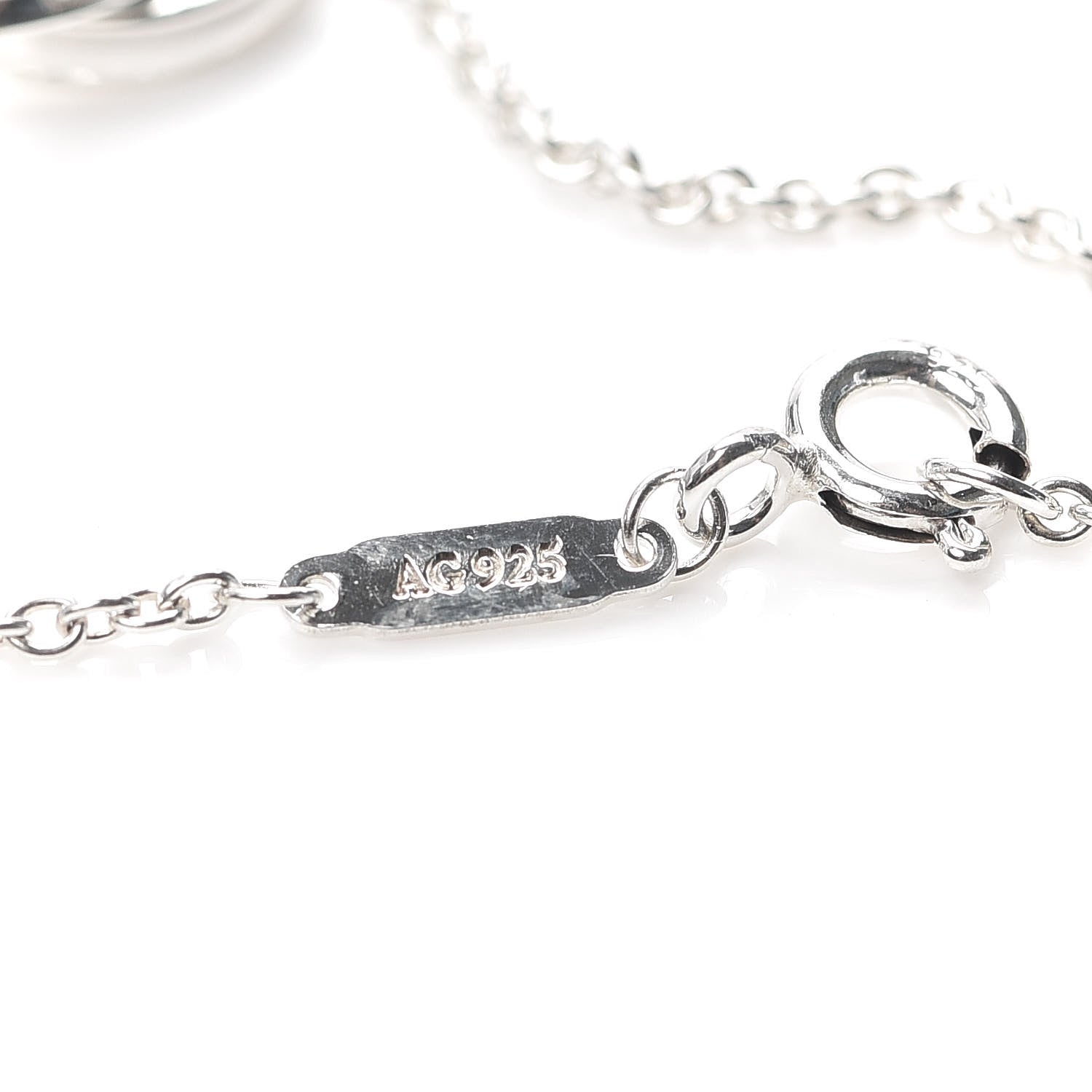 Tiffany Sterling Silver 1837 Interlocking Bracelet 5 of 5