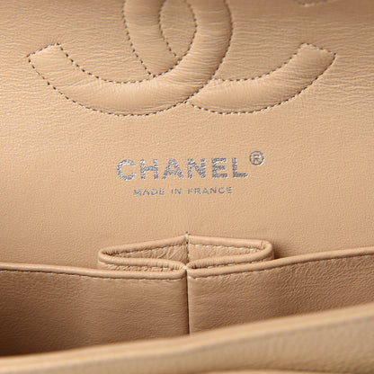 Chanel Caviar Quilted Medium Double Flap Beige 5 of 10
