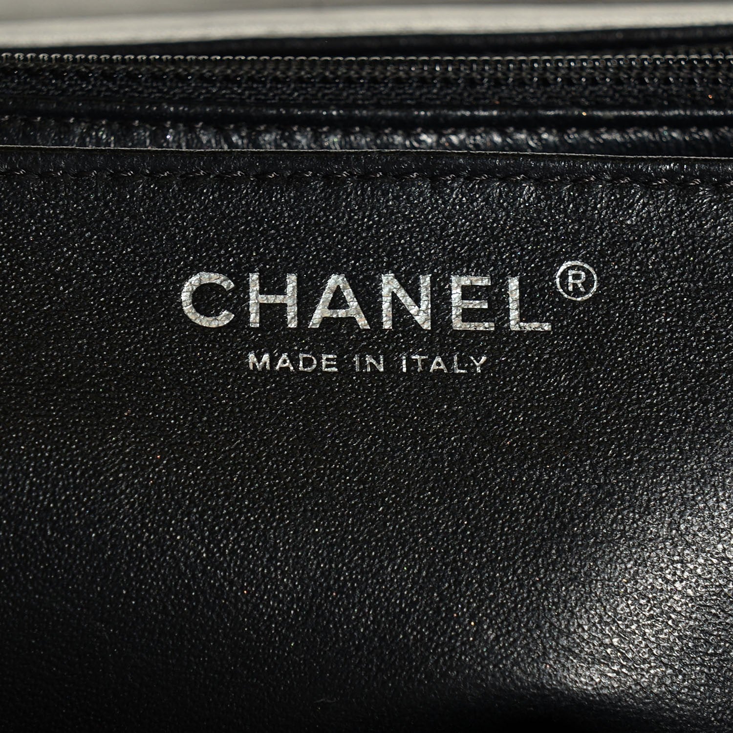 Chanel Patent Quilted Jumbo Classic Twist Flap Bag Black 7 of 8
