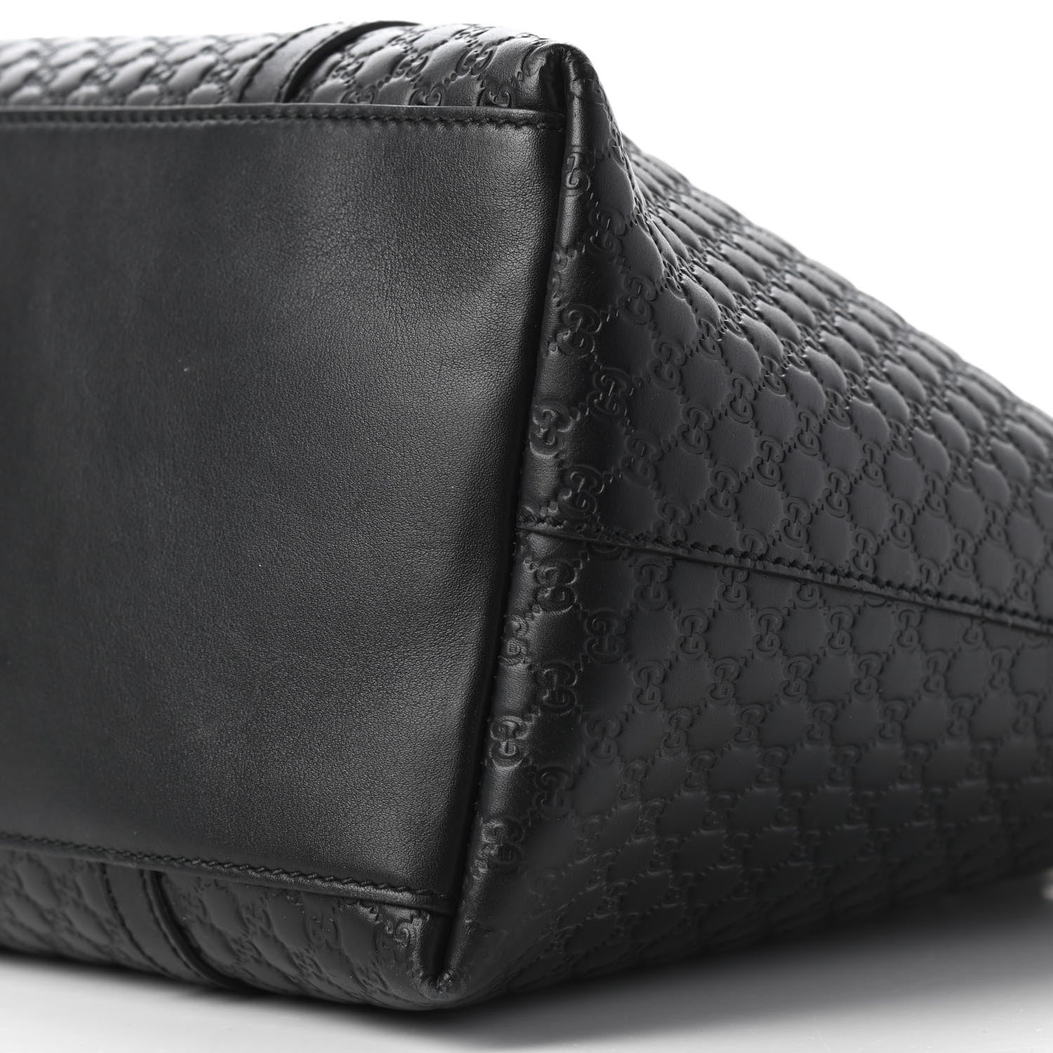 Gucci Soft Microguccissima Dome Satchel Black 9 of 9