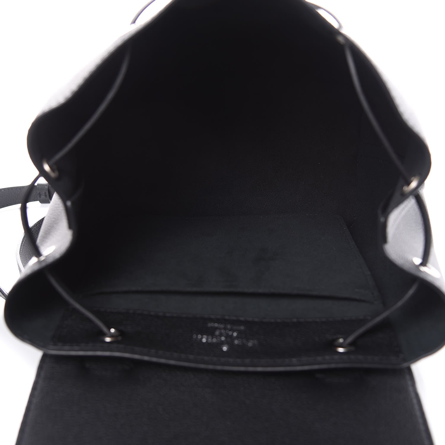 Louis Vuitton Calfskin Lockme Backpack Black 5 of 9