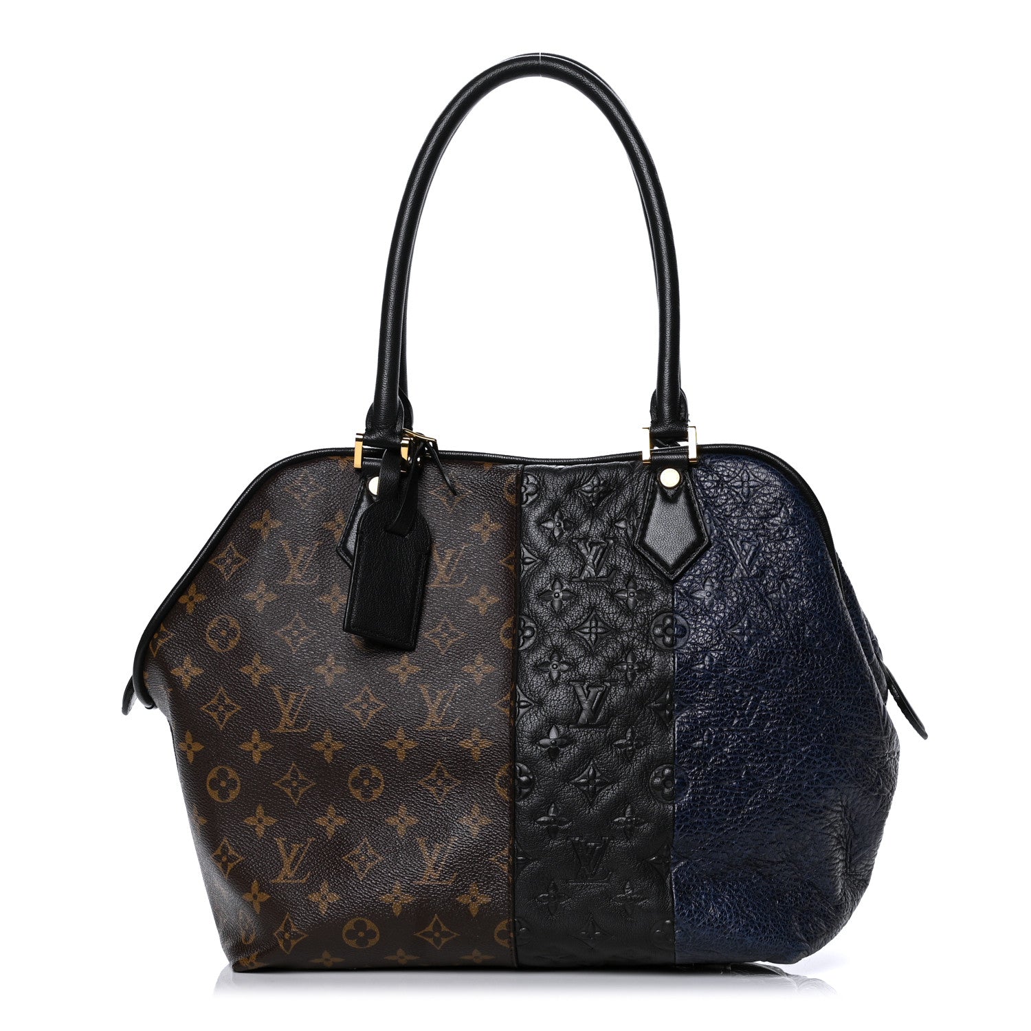 Louis Vuitton Monogram Stripes Medium Bag Marine 1 of 12