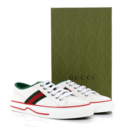 Gucci Jacquard Mini GG Monogram Web Womens 1977 Tennis Sneakers 38 White 8 of 8