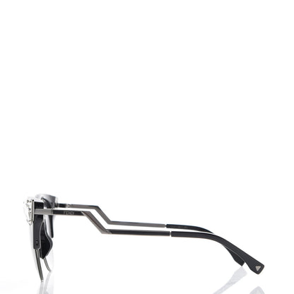 Fendi Iridia Sunglasses FF 0041/S Black 2 of 8