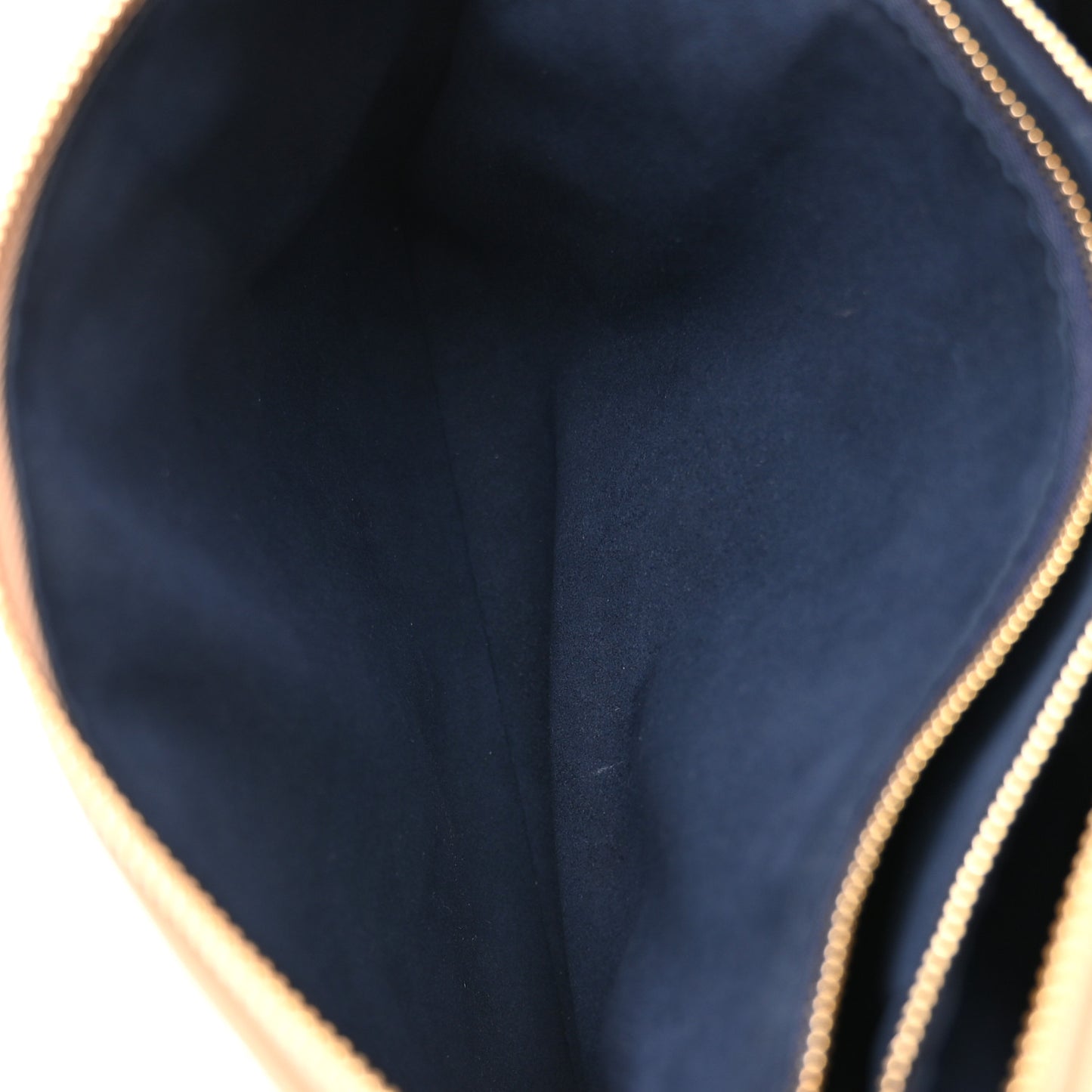 Lambskin Embossed Monogram Coussin PM Camel