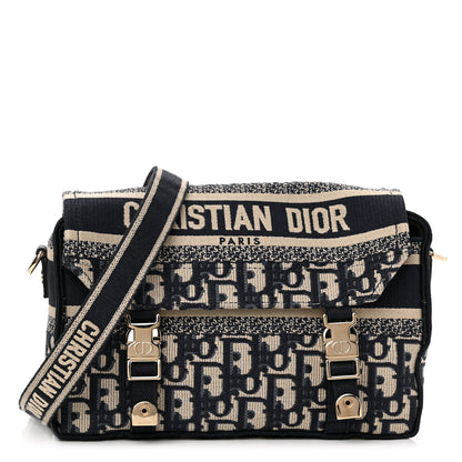 Christian Dior Oblique Small Diorcamp Messenger Blue 1 of 8
