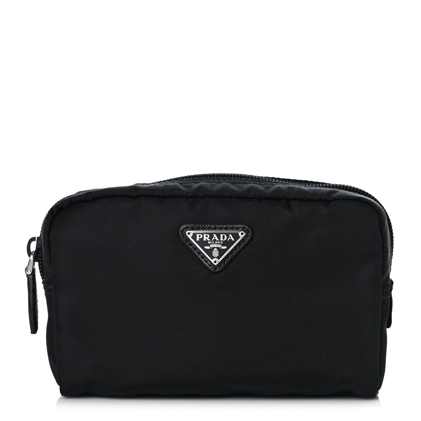 Nylon Vela Cosmetic Pouch Black