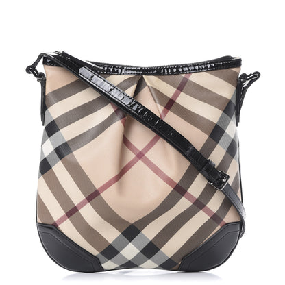 Burberry Supernova Check Small Julia Crossbody Bag Black 1 of 19
