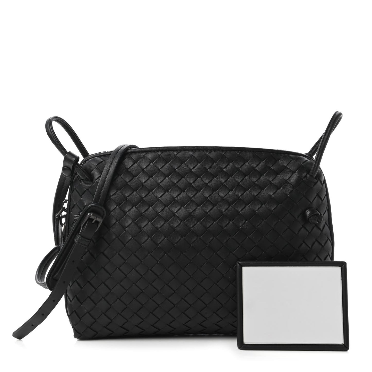 Nappa Intrecciato Nodini Bag Black