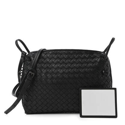 Bottega Veneta Nappa Intrecciato Nodini Bag Black 1 of 11