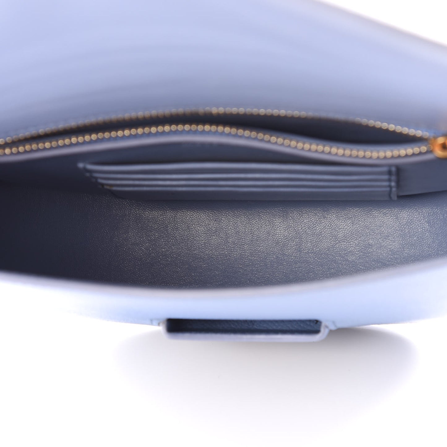 Grained Calfskin Compact Trotteur Porcelain