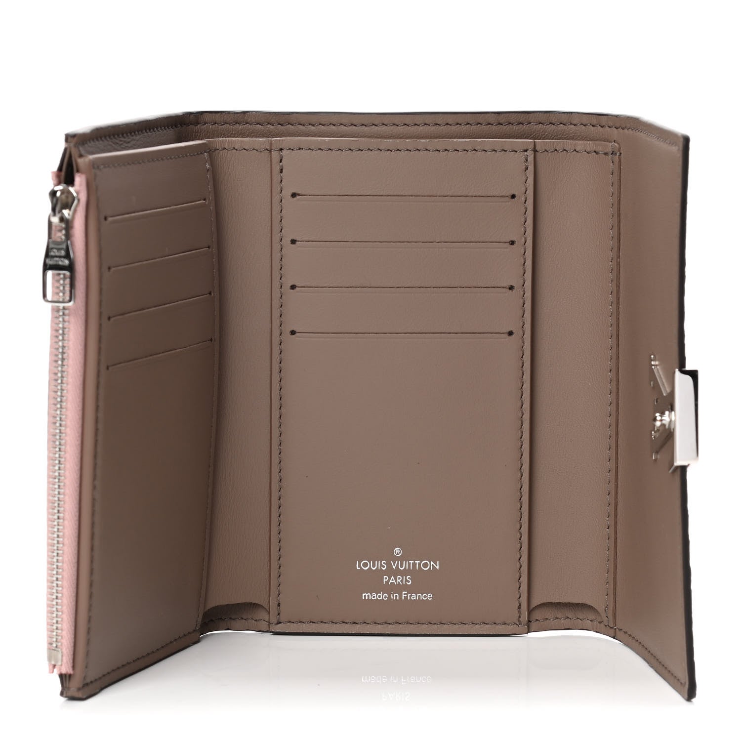Louis Vuitton Taurillon Capucines Compact Wallet Magnolia 4 of 4