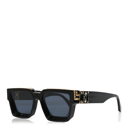 Louis Vuitton Acetate 1.1 Millionaires Sunglasses Z1165W Black 1 of 7