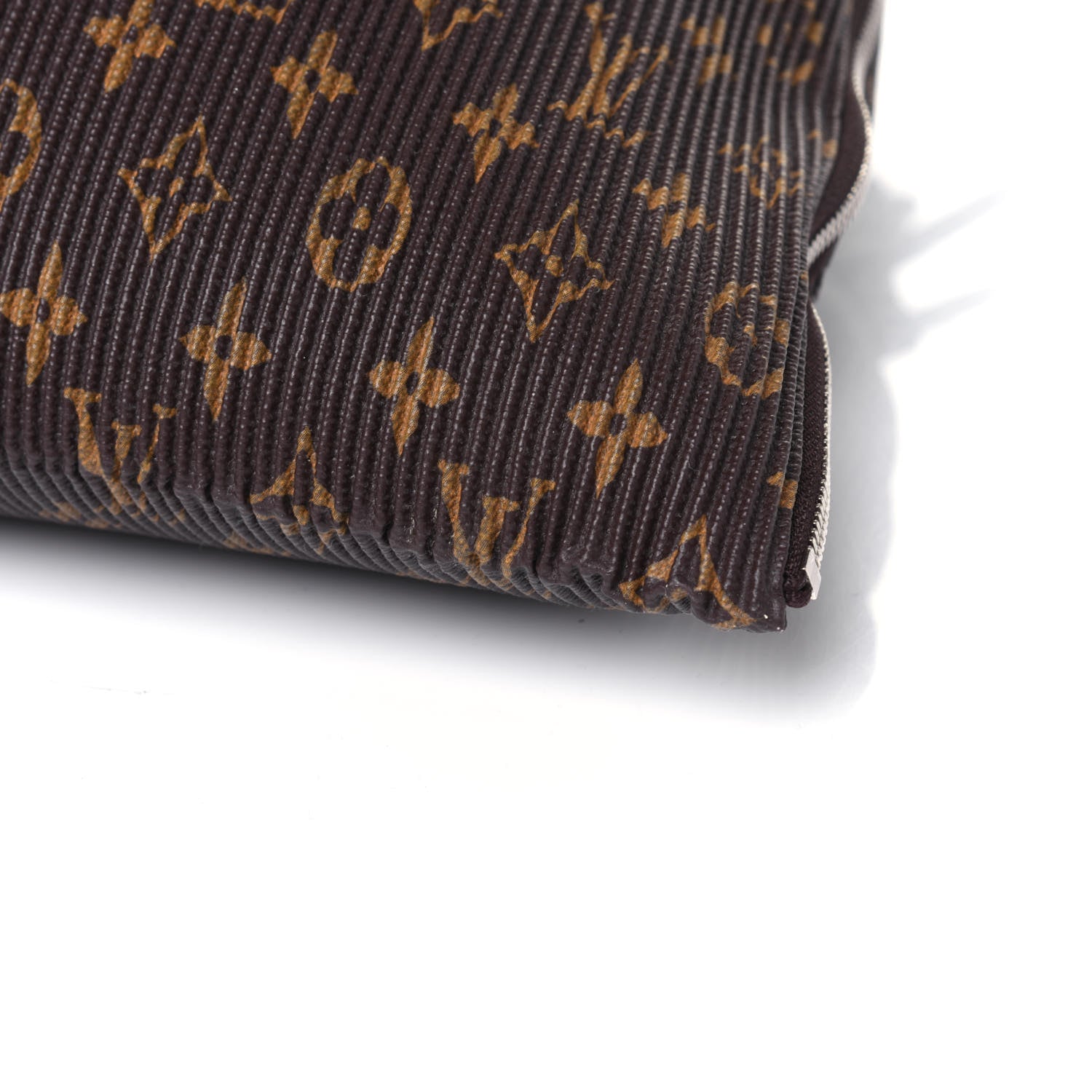 Louis Vuitton Monogram Canvas Pleated Explorer Bag MM 7 of 10