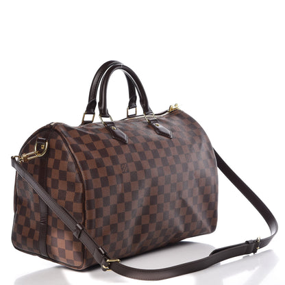 Louis Vuitton Damier Ebene Speedy Bandouliere 35 4 of 9