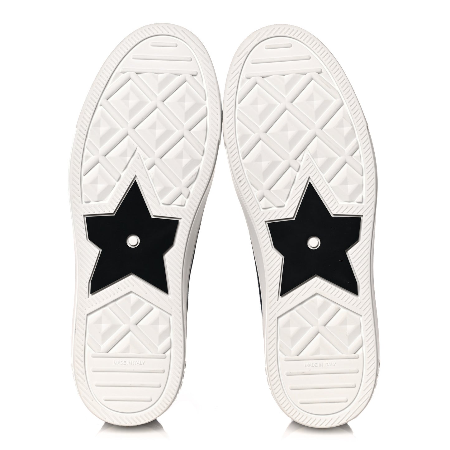 Canvas Walk'N'Dior Low Top Sneakers 38 Black