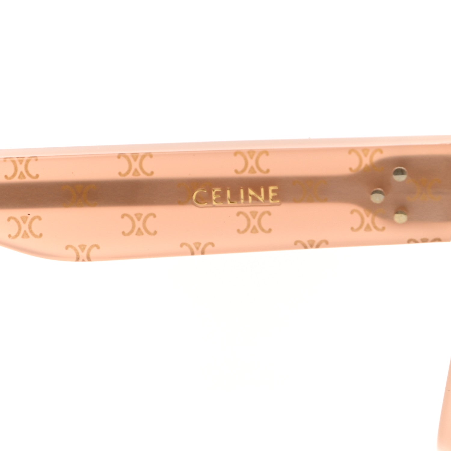 Celine Acetate Triomphe CL 40167I Sunglasses Beige 8 of 8