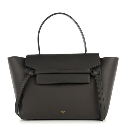 Celine Baby Grained Calfskin Small Belt Bag Dark Taupe 1 of 8