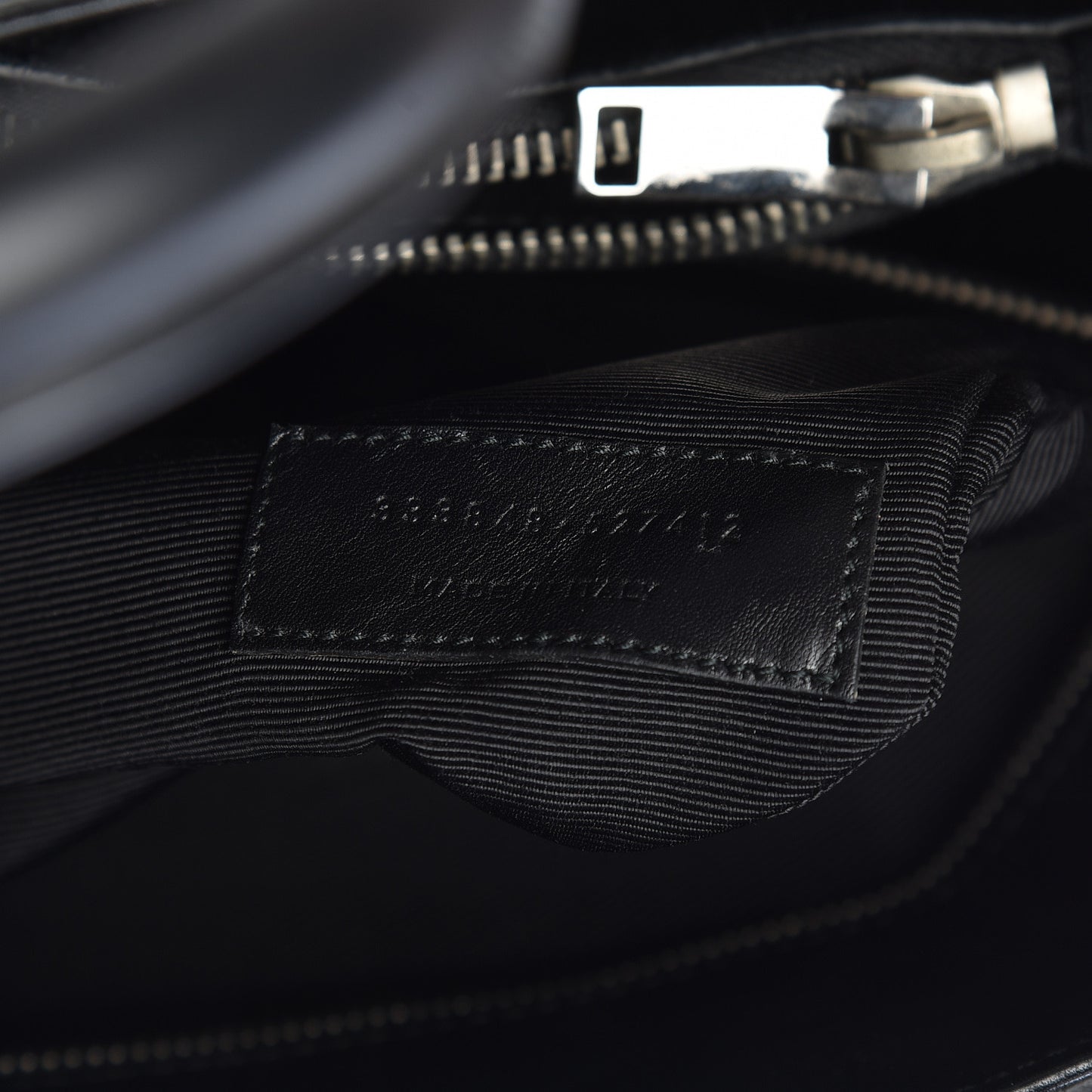 Calfskin Studded Small Sac De Jour Black