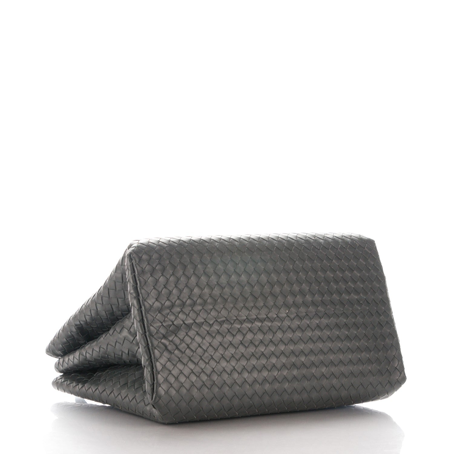 Bottega Veneta Nappa Intrecciato Medium Roma Tote Charcoal 4 of 8