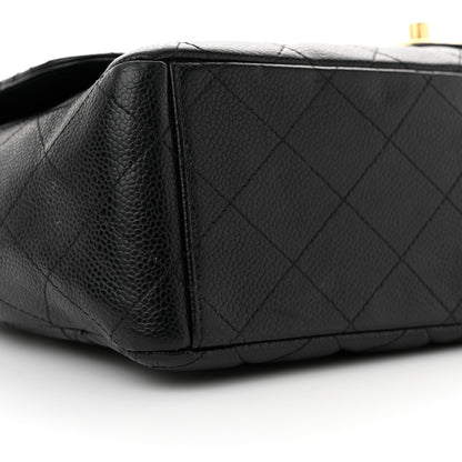 Chanel Caviar Quilted Maxi Double Flap Black 9 of 22