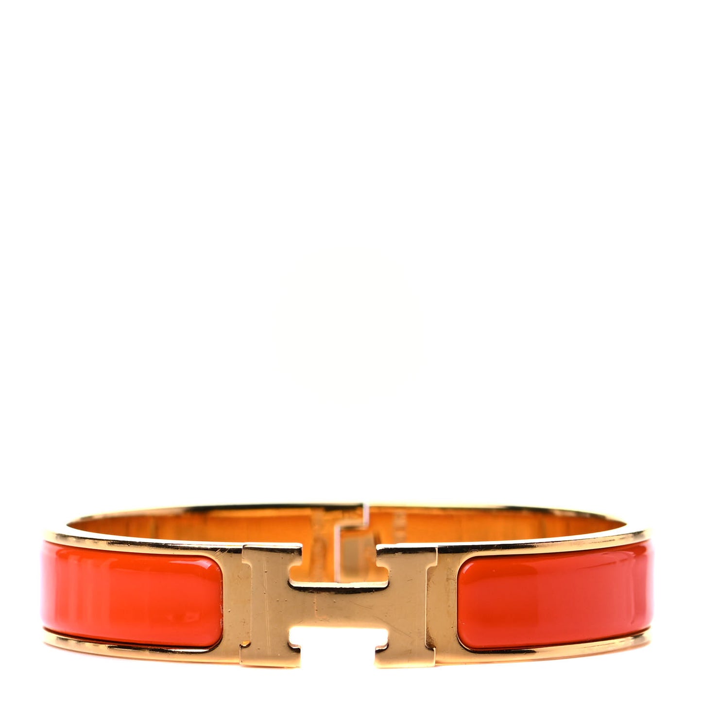 Enamel Narrow Clic Clac H Bracelet PM Capucine