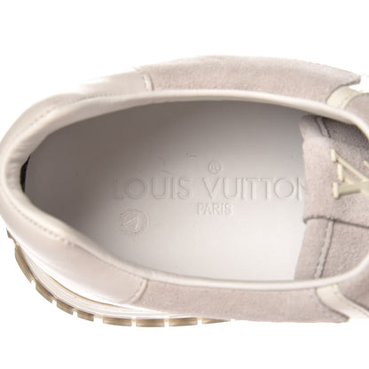 Louis Vuitton Epi Suede Run Away Sneakers 38.5 White 6 of 9