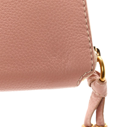 Chloe Grained Calfskin Marcie Long Zip Around Wallet Pink 10 of 13