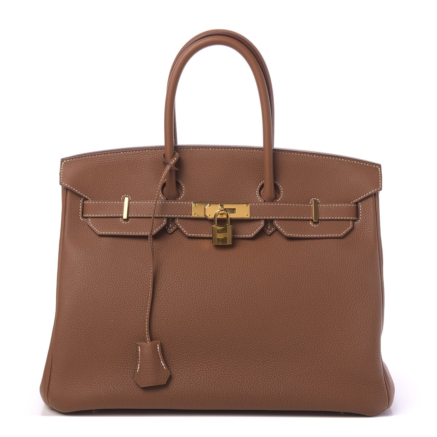 Hermes Togo Birkin 35 Gold 1 of 12