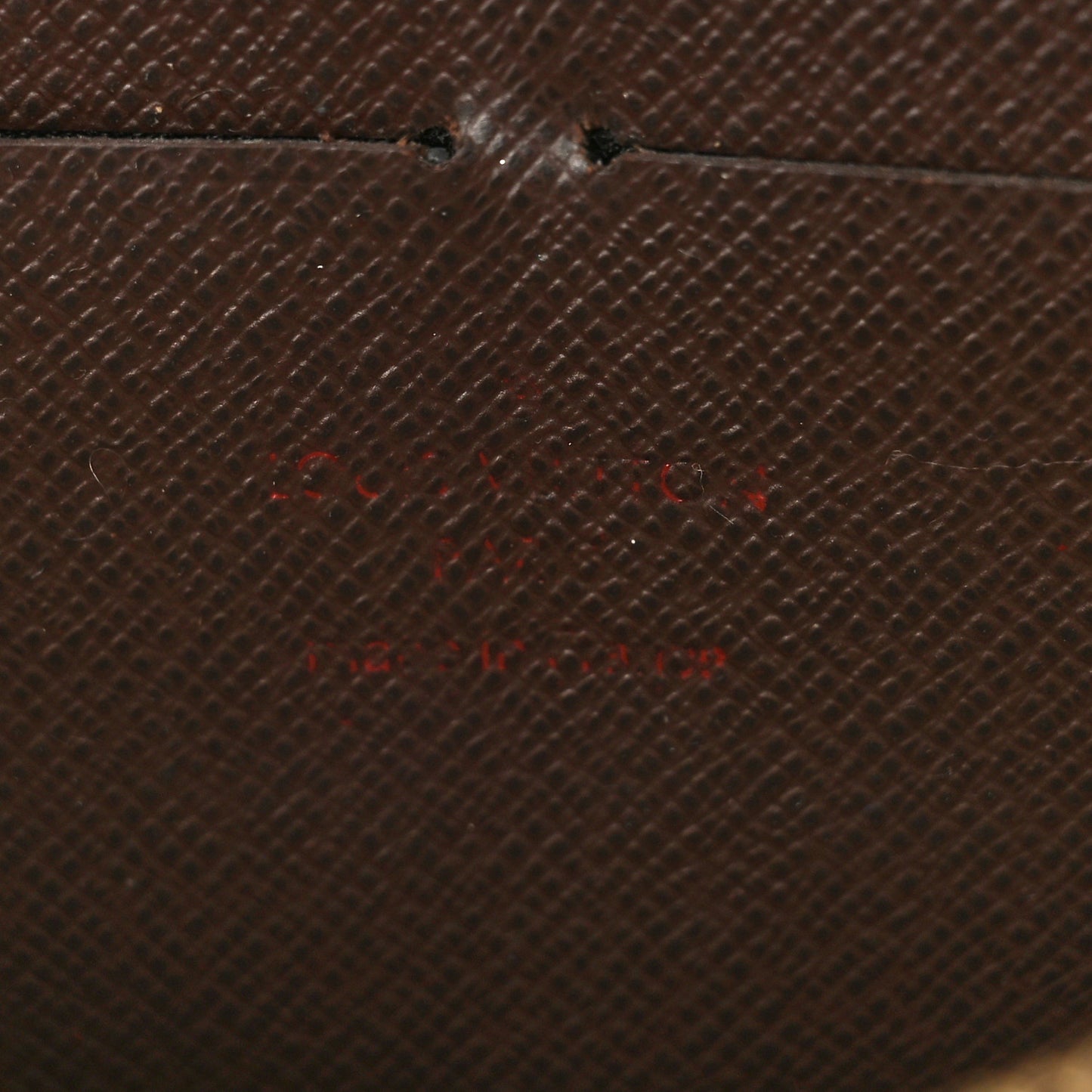 Damier Ebene Zippy Wallet