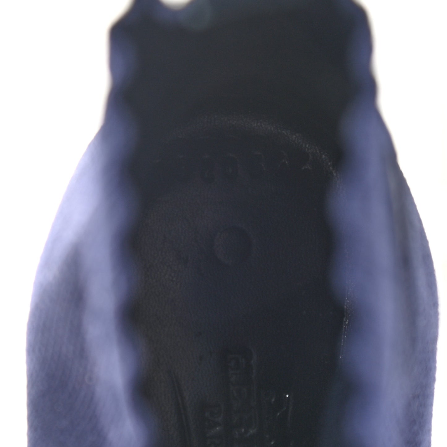 Knit Calfskin Volver Ankle Boots 36.5 Bleu Diplomatique