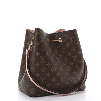 Louis Vuitton Monogram Neonoe MM Rose Poudre 3 of 8