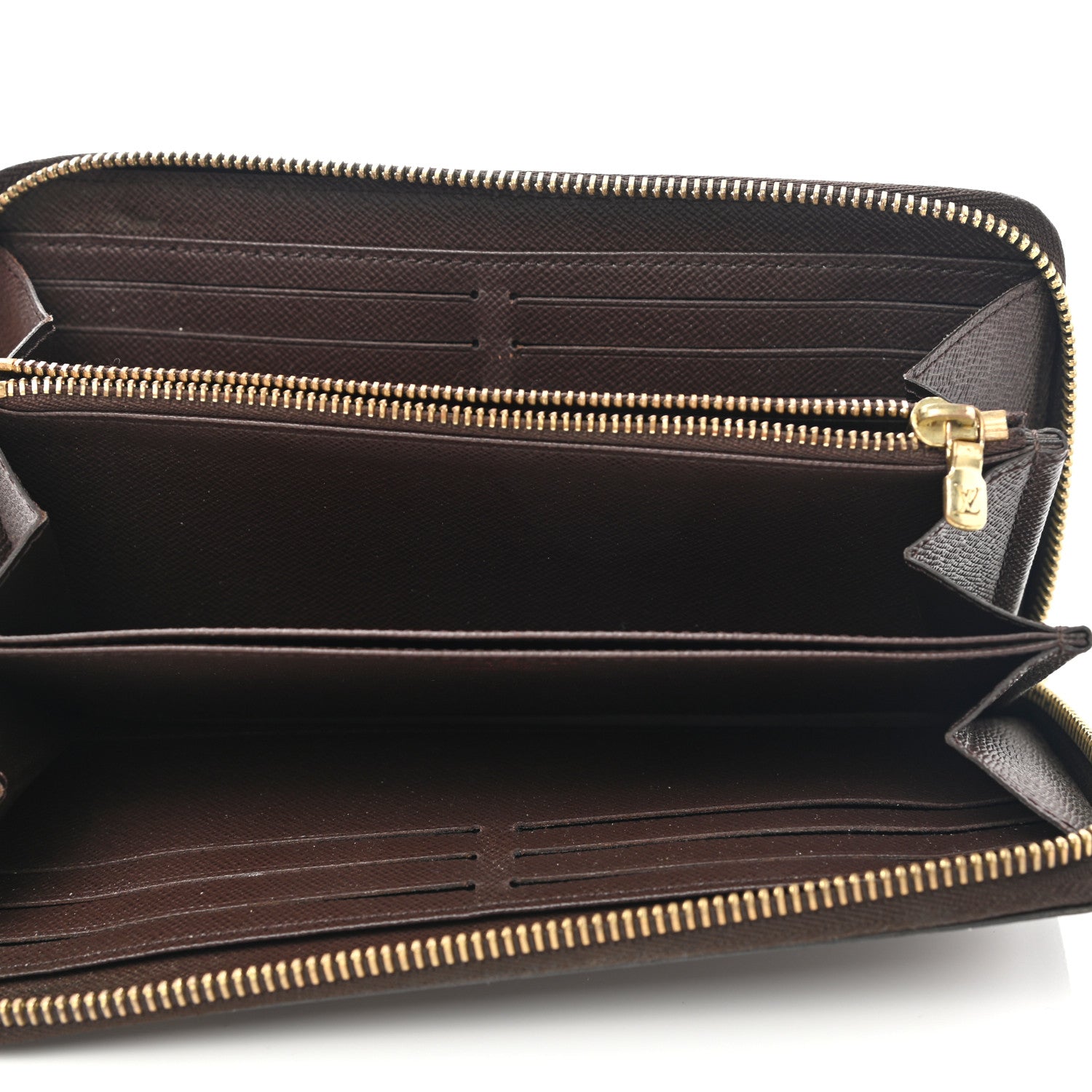 Louis Vuitton Damier Ebene Zippy Wallet 5 of 8