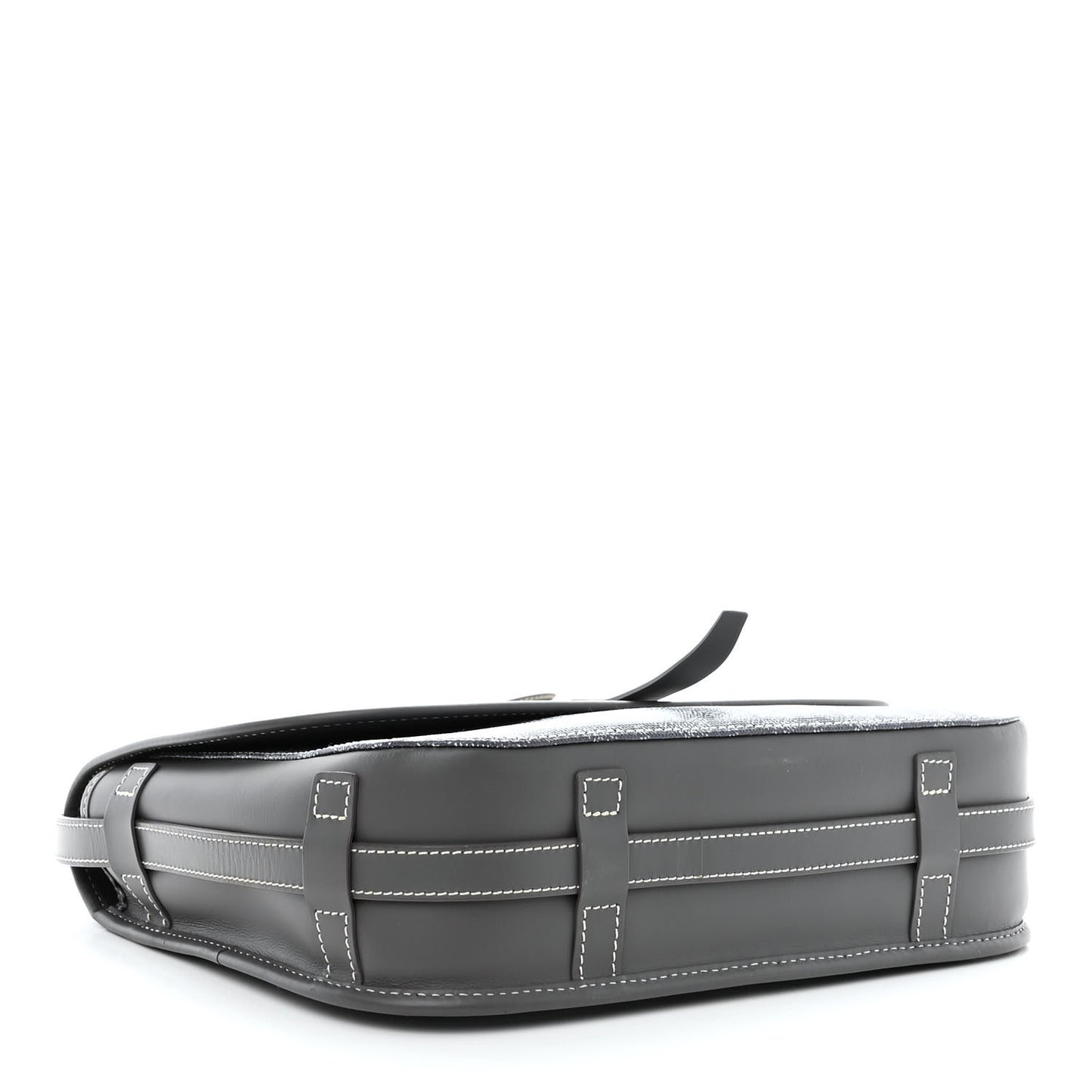 Goyardine Belvedere II MM Messenger Bag Grey