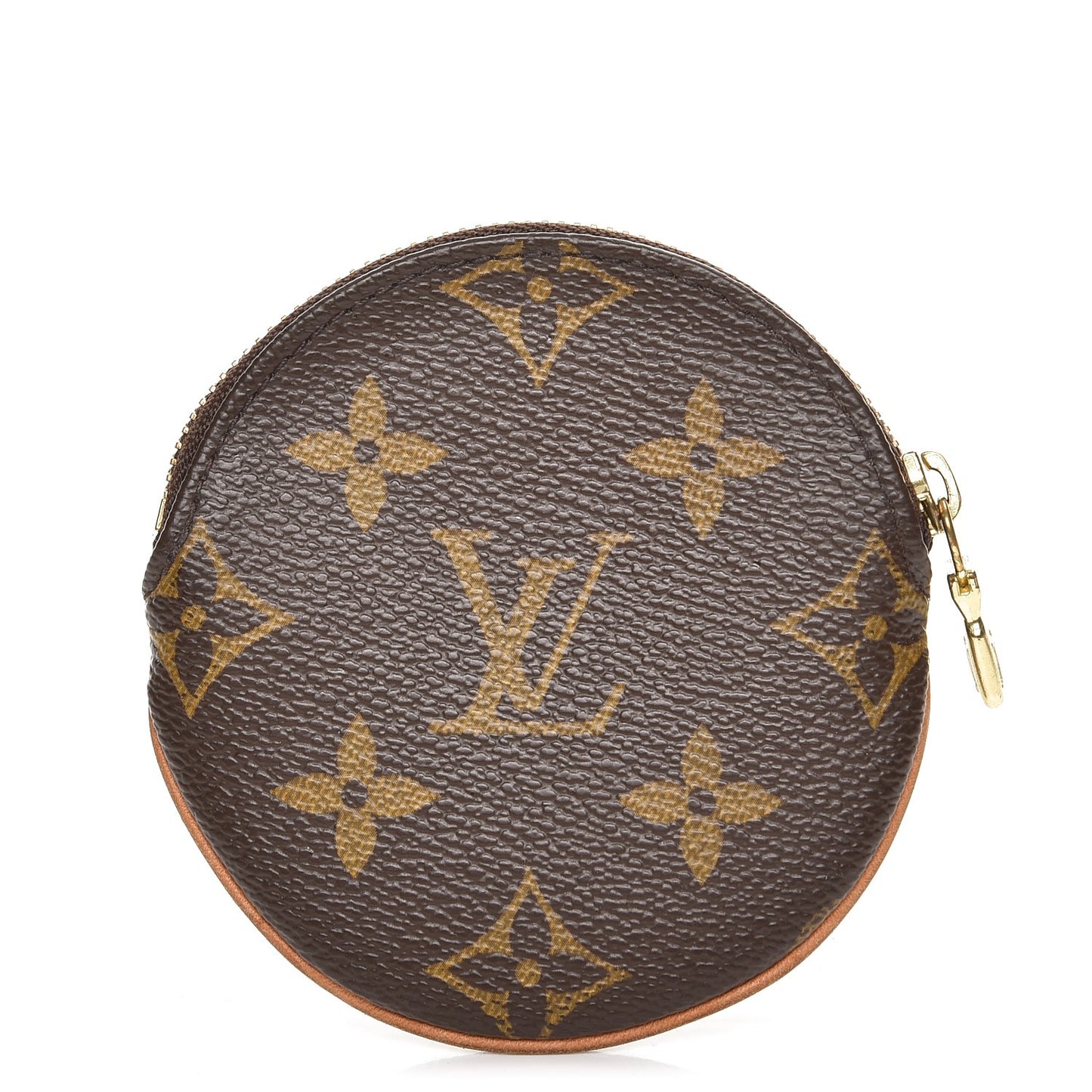 Monogram Round Coin Purse
