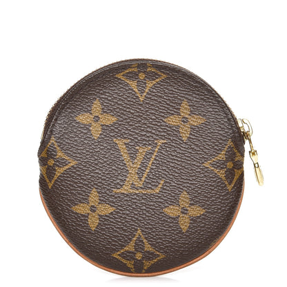 Louis Vuitton Monogram Round Coin Purse 1 of 6
