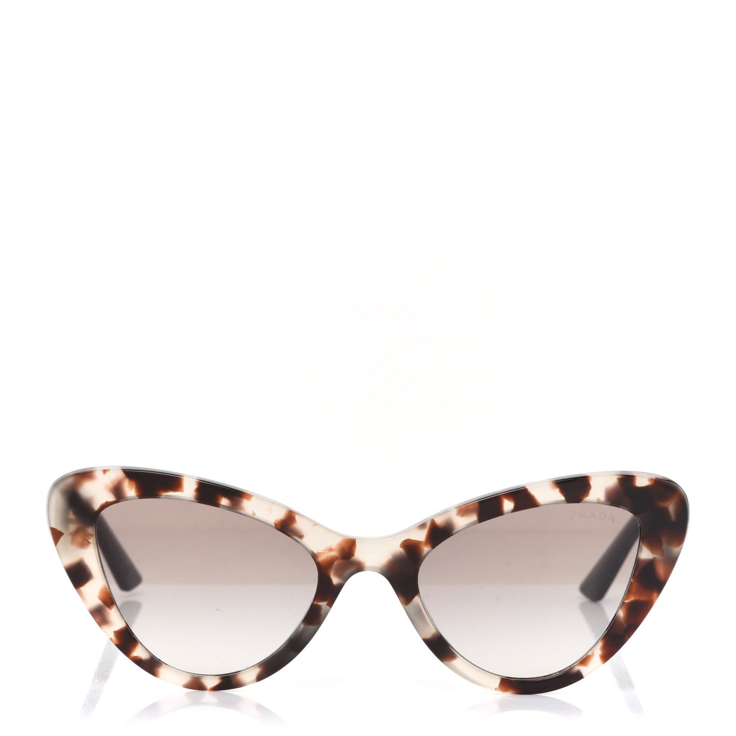 Prada Cat Eye Sunglasses SPR 13Y Tortoise 2 of 7