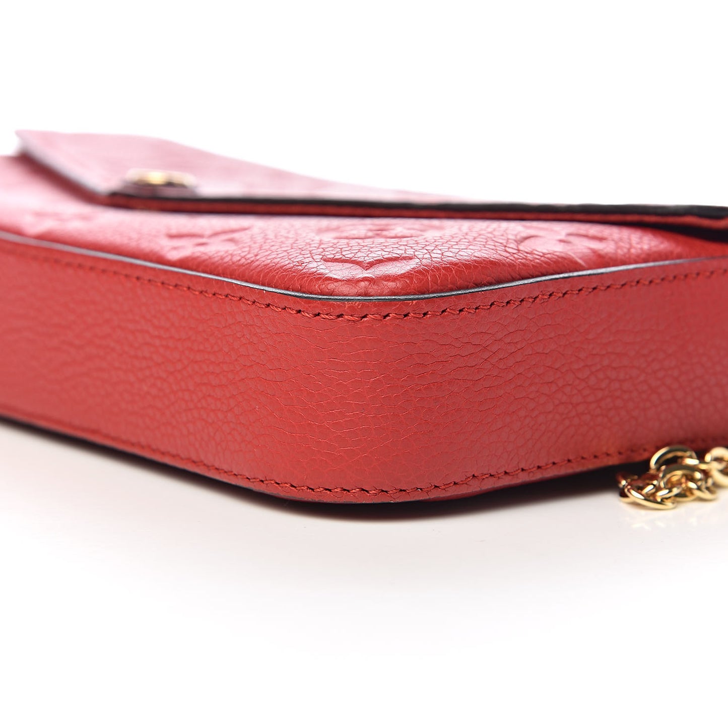 Empreinte Pochette Felicie Chain Wallet Cherry