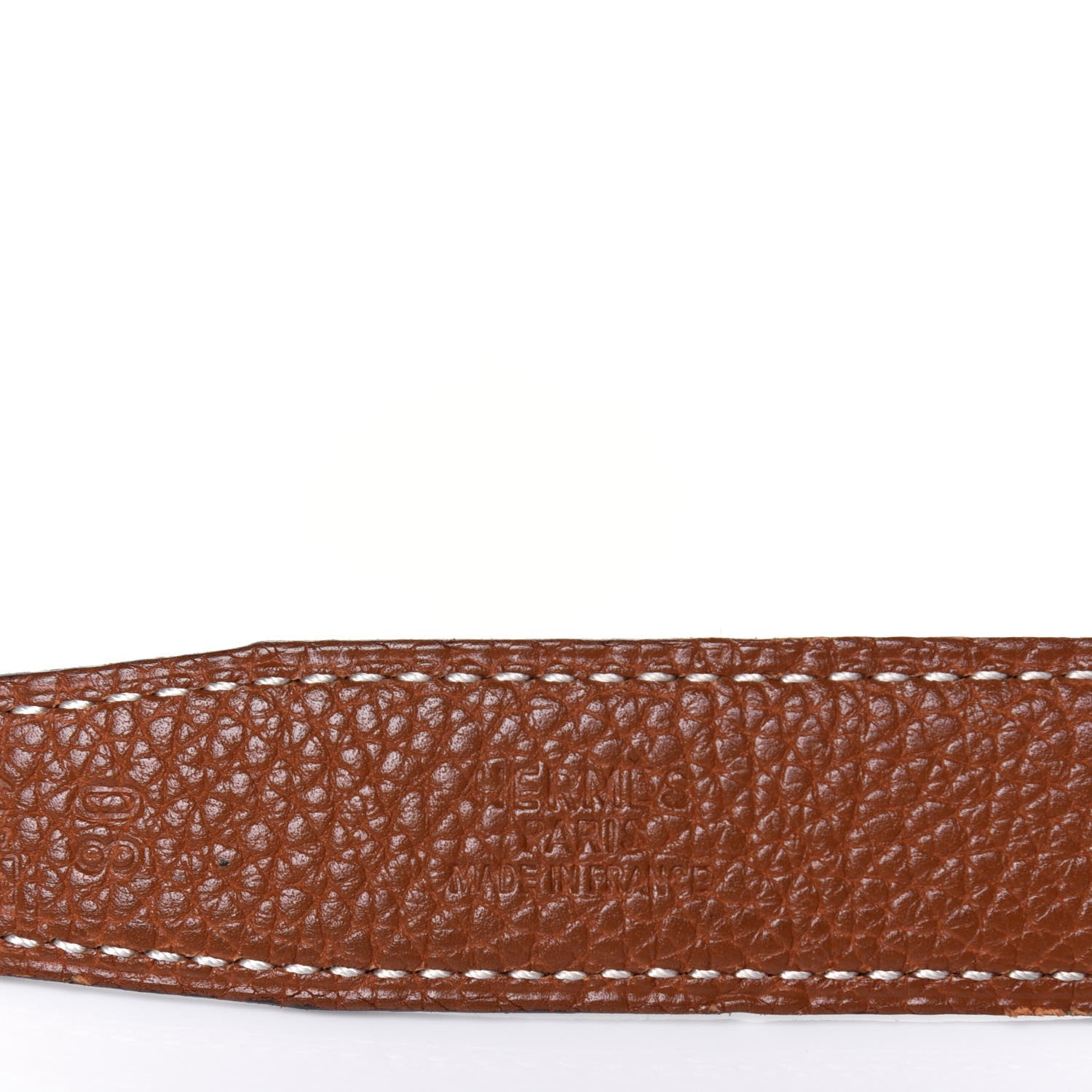 Hermes Box Togo 24mm Mini Constance H Belt 80 Black Gold 3 of 15