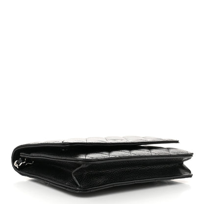 Chanel Caviar Quilted Wallet on Chain WOC Black 4 of 12