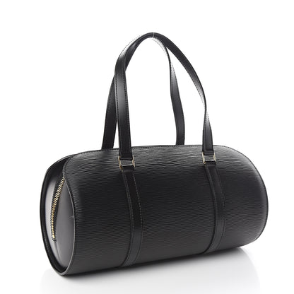Louis Vuitton Epi Soufflot Black 2 of 8