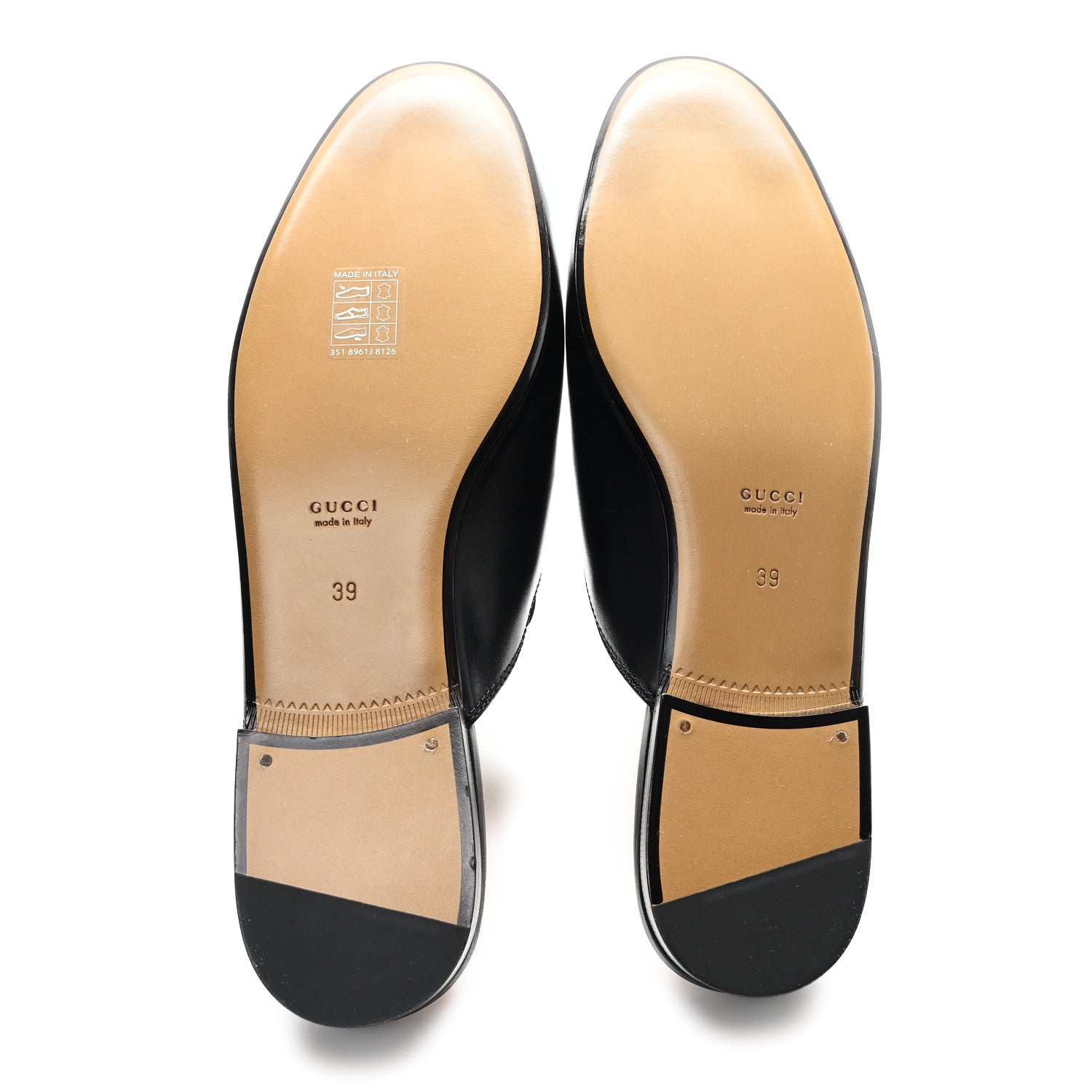 Gucci Calfskin Womens Princetown Slippers 39 Black 6 of 11